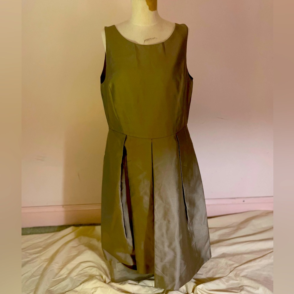 Armani gold cocktail dress